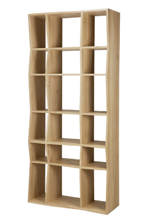   Oiled Oak Book Rack | Oroa.com