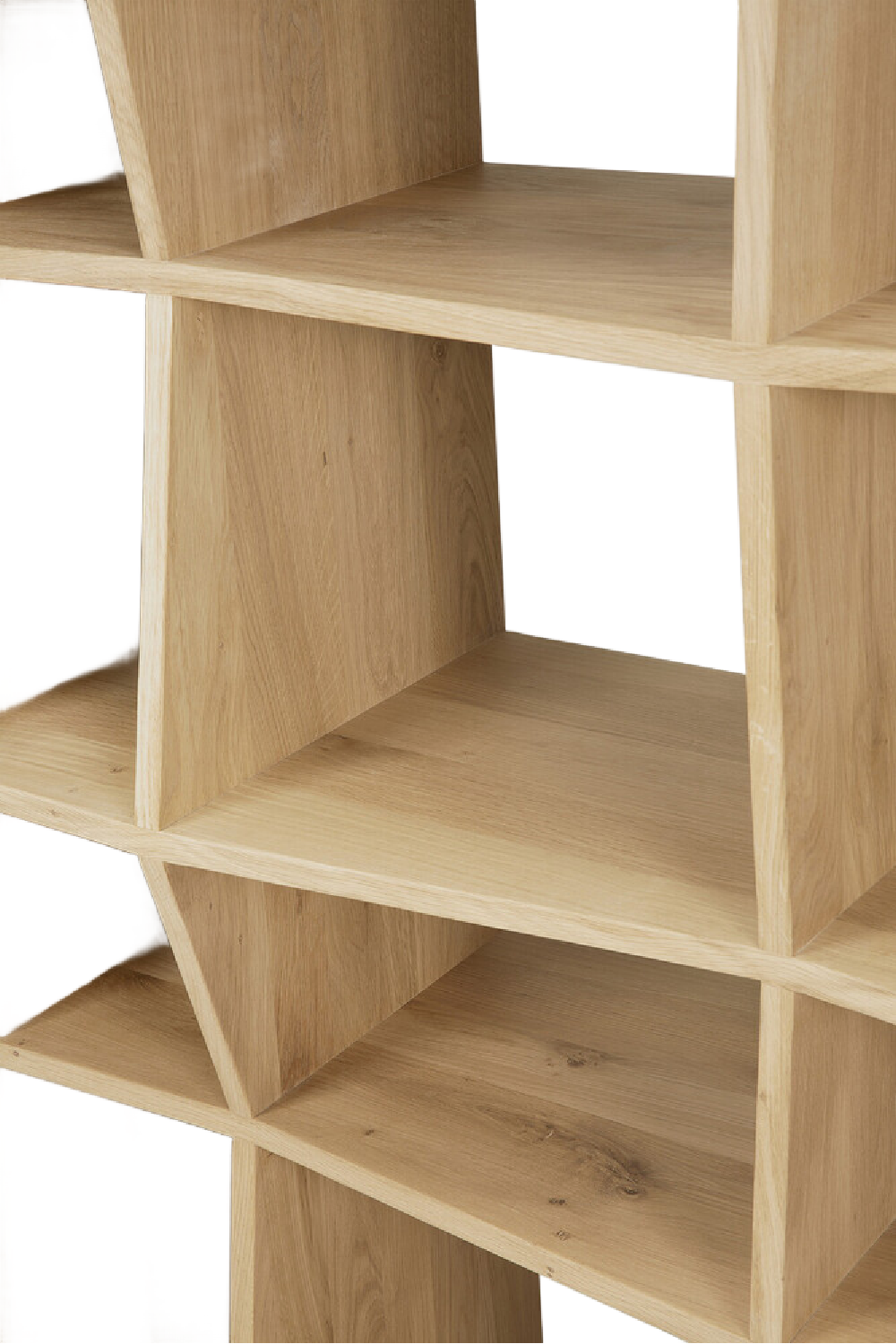   Oiled Oak Book Rack | Oroa.com