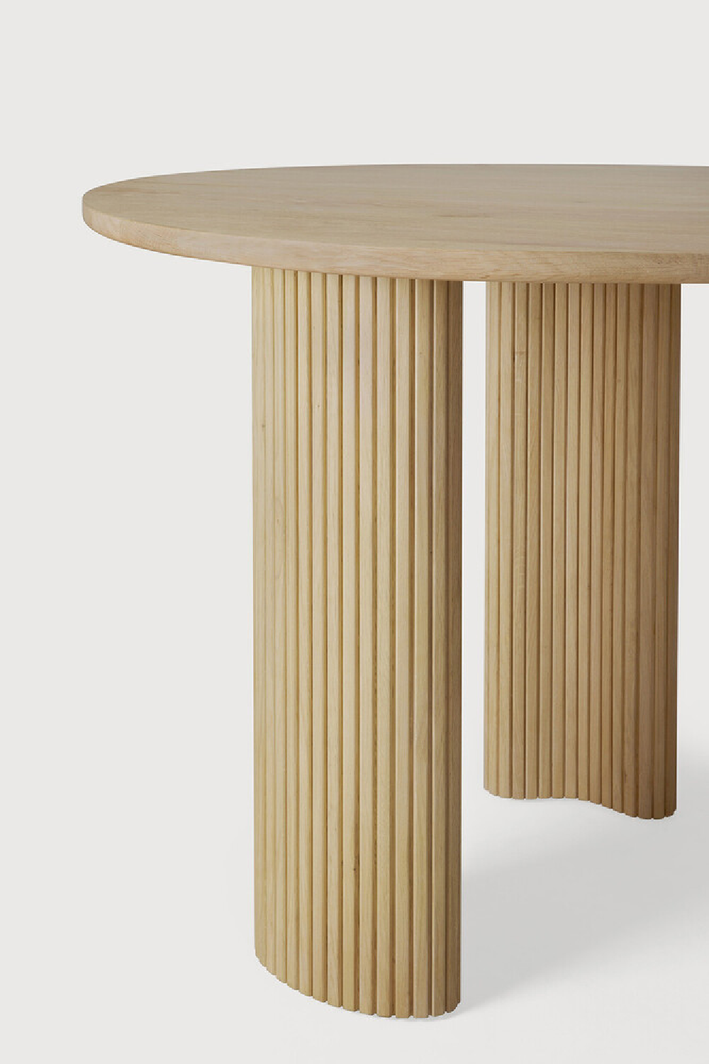   Curved Oak Desk | Oroa.com