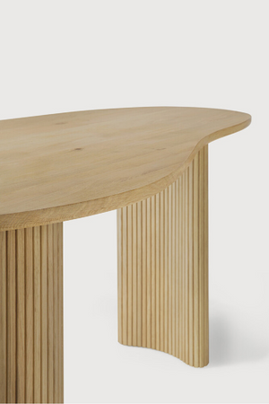   Curved Oak Desk | Oroa.com