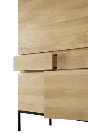   Oiled Oak Storage Cabinet | Oroa.com