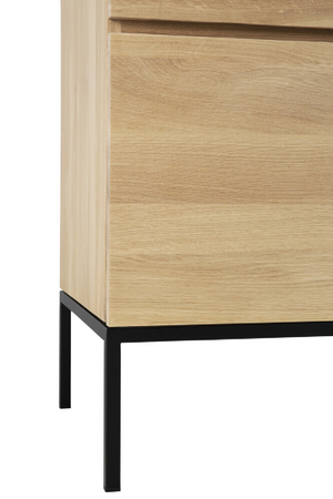   Oiled Oak Storage Cabinet | Oroa.com