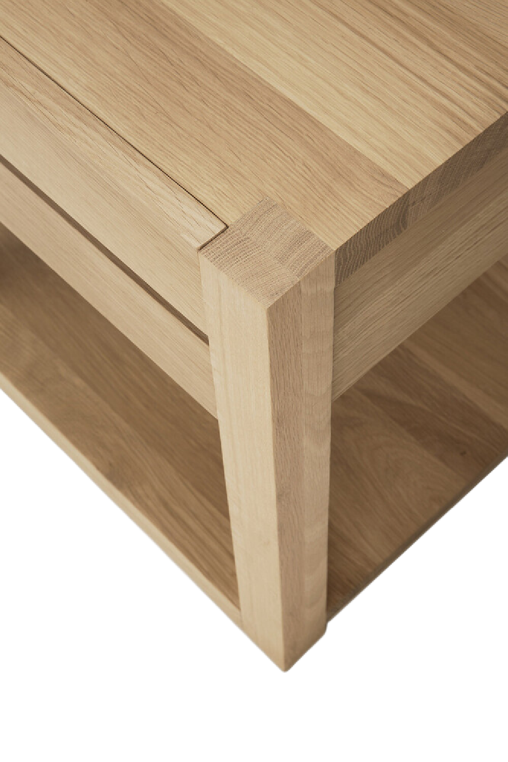   Oiled Oak Bedside Table | Oroa.com