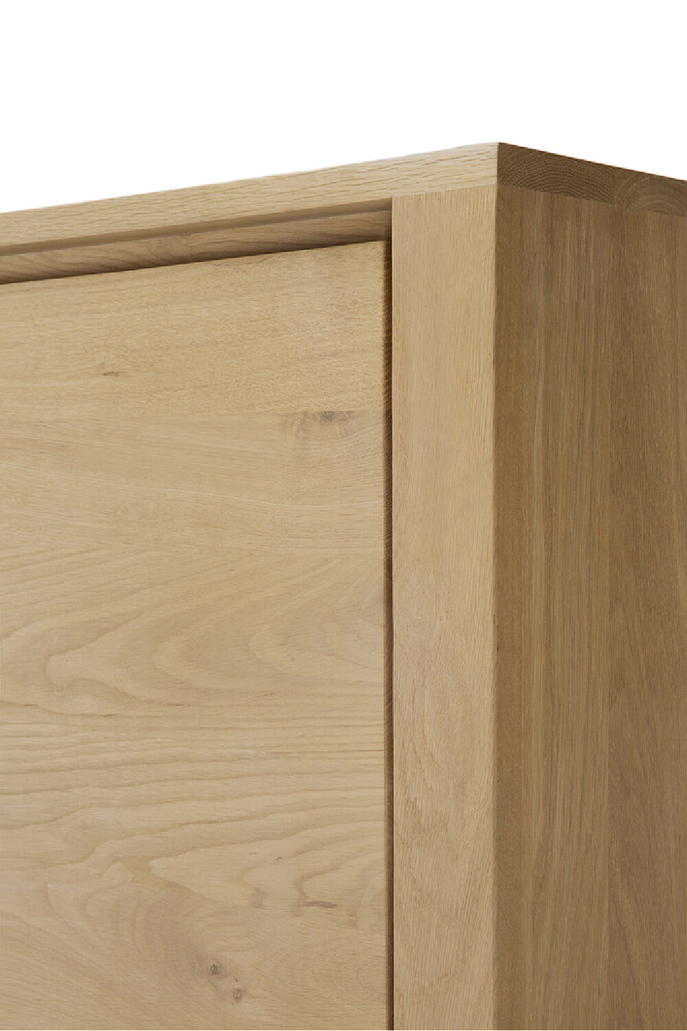   3-Door Oak Wood Wardrobe Cabinet | Oroa.com