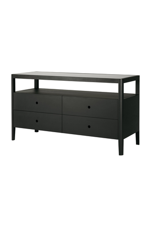   Glass Top 4 Drawer Dresser | Oroa.com