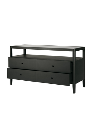   Glass Top 4 Drawer Dresser | Oroa.com