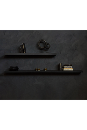   Black Oak Wall Shelf | Oroa.com