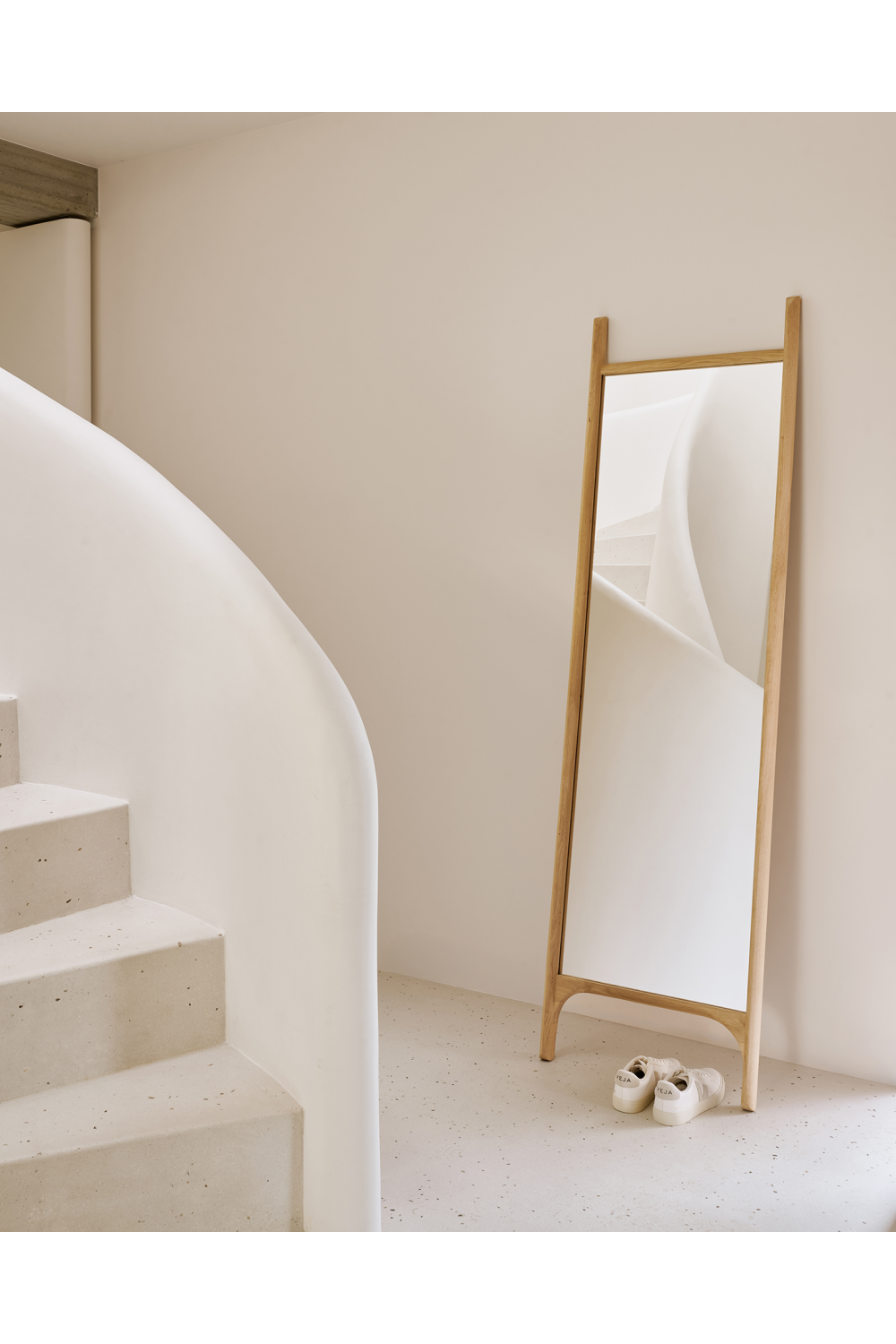   Oak Framed Floor Mirror | Oroa.com