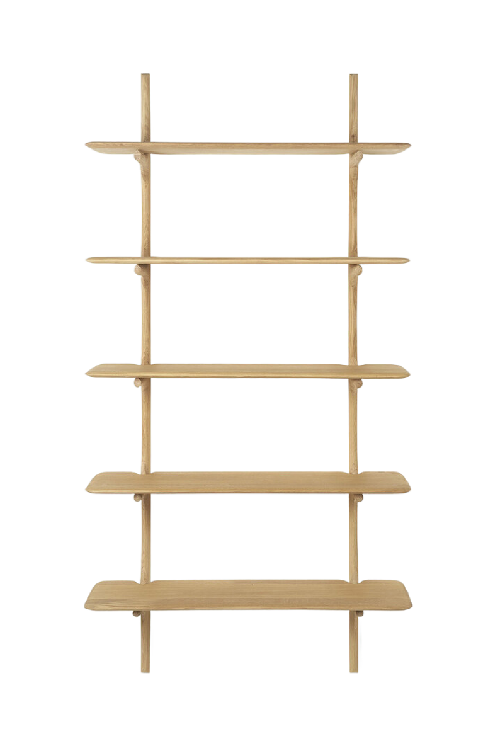   Curved Wood Wall Shelf | Oroa.com