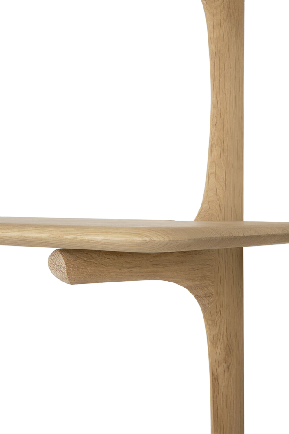   Curved Wood Wall Shelf | Oroa.com