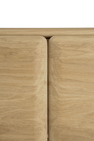   Curved Wood TV Cupboard | Oroa.com