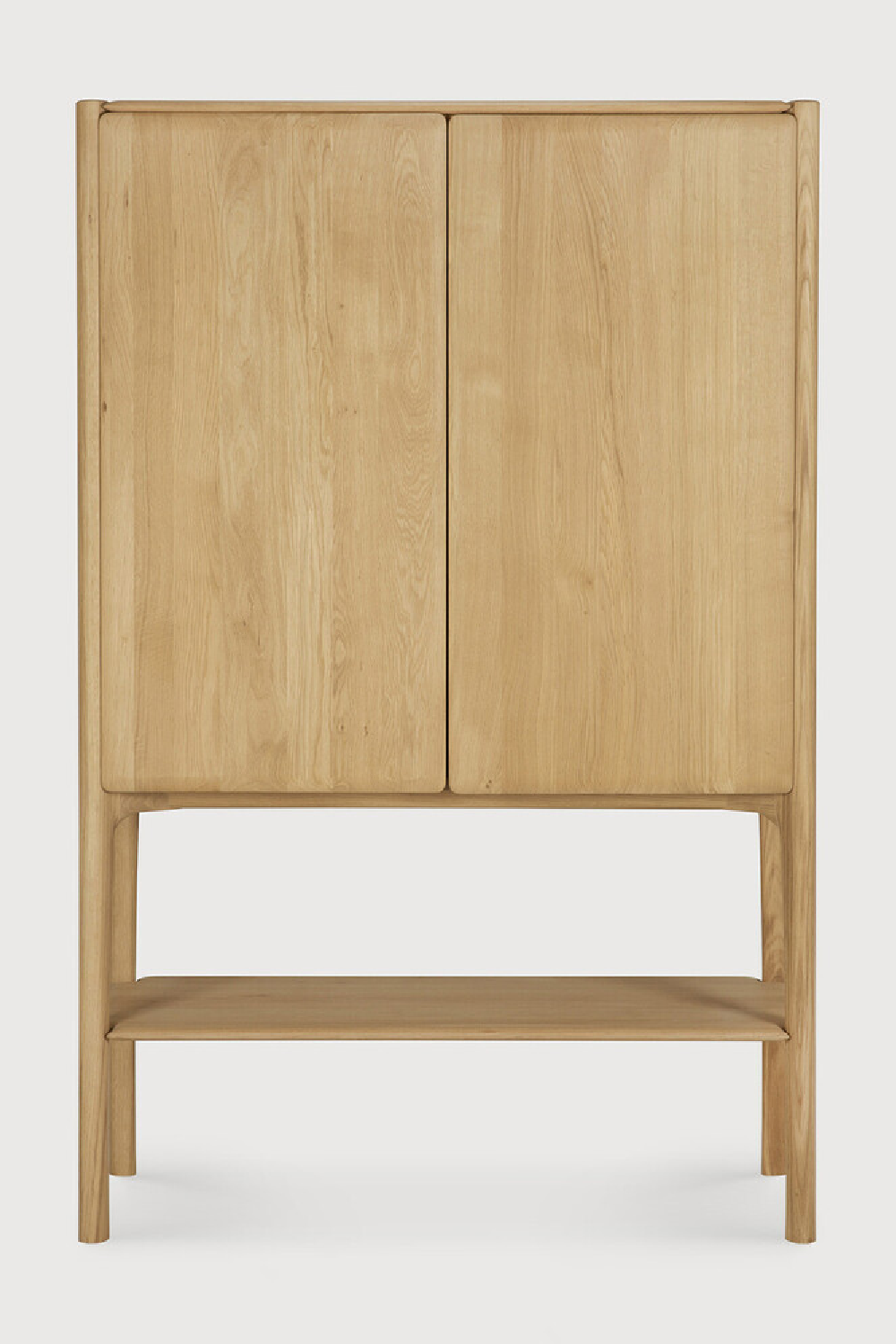   Natural Oak 2-Door Cupboard | Oroa.com