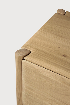   Natural Oak 2-Door Cupboard | Oroa.com