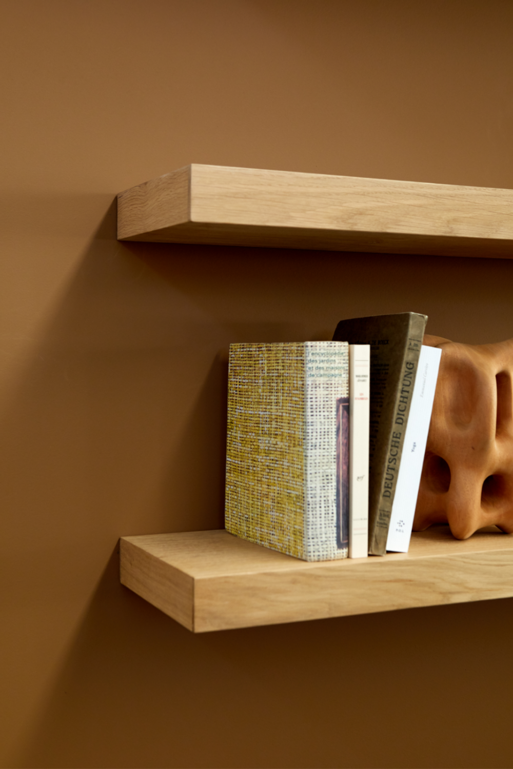   Oiled Oak Wall Shelf | Oroa.com