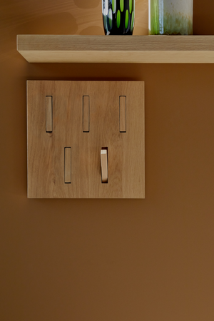   Oiled Oak Wall Shelf | Oroa.com