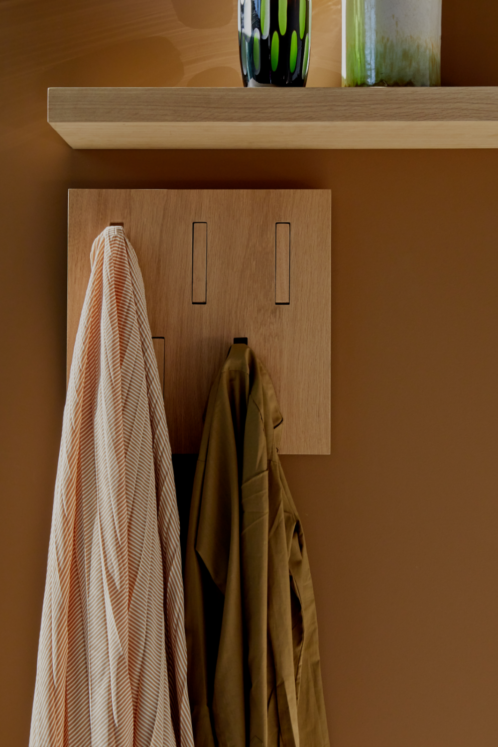   Oiled Oak Wall Shelf | Oroa.com