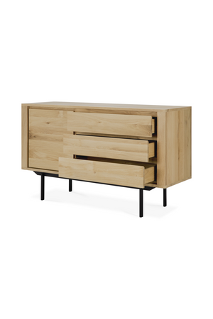   Oak Wood Sideboard with Legs | Oroa.com