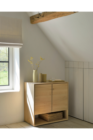   Solid Oak Minimalist Sideboard | Oroa.com