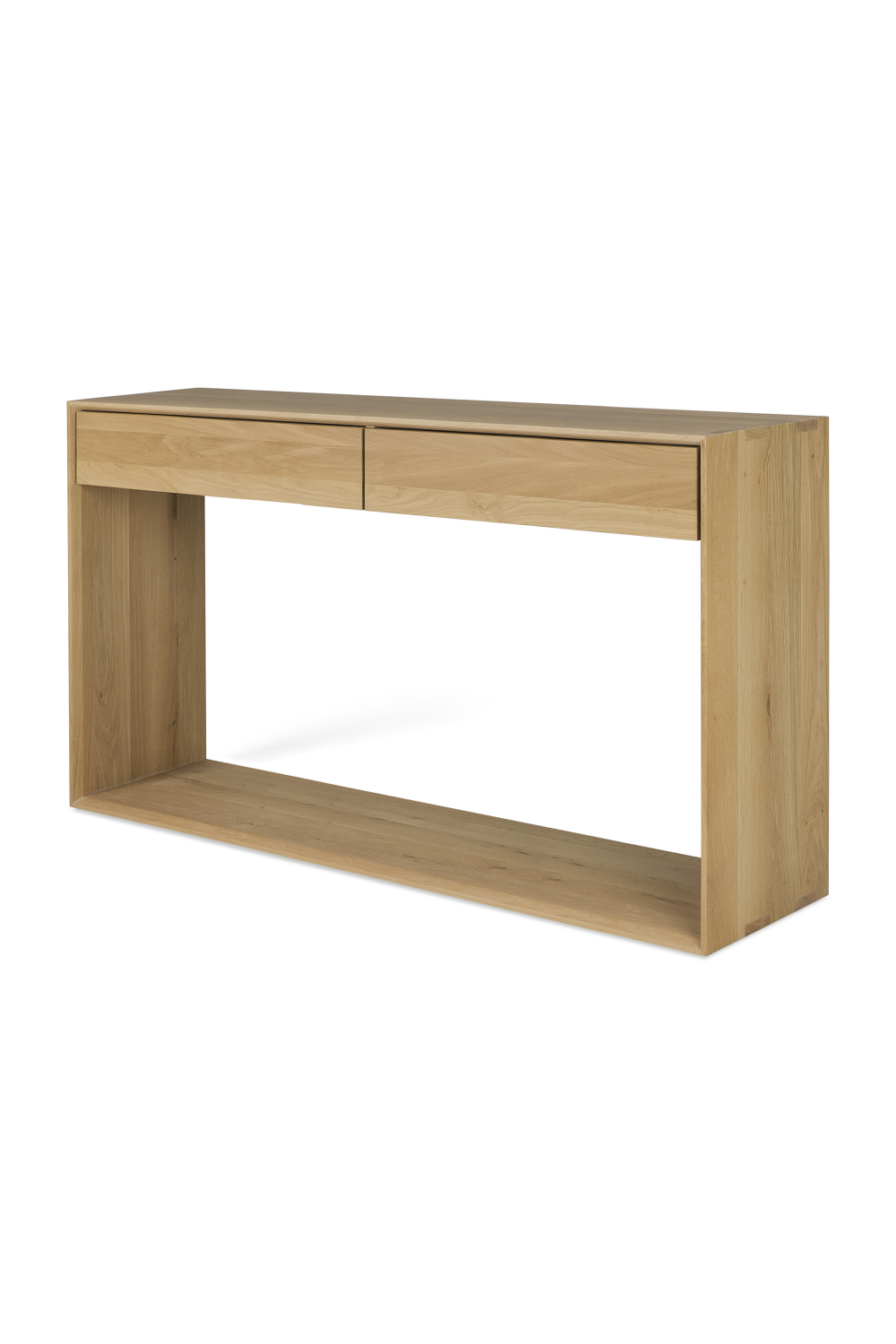   Oak 2-Drawer Console Table | Oroa.com