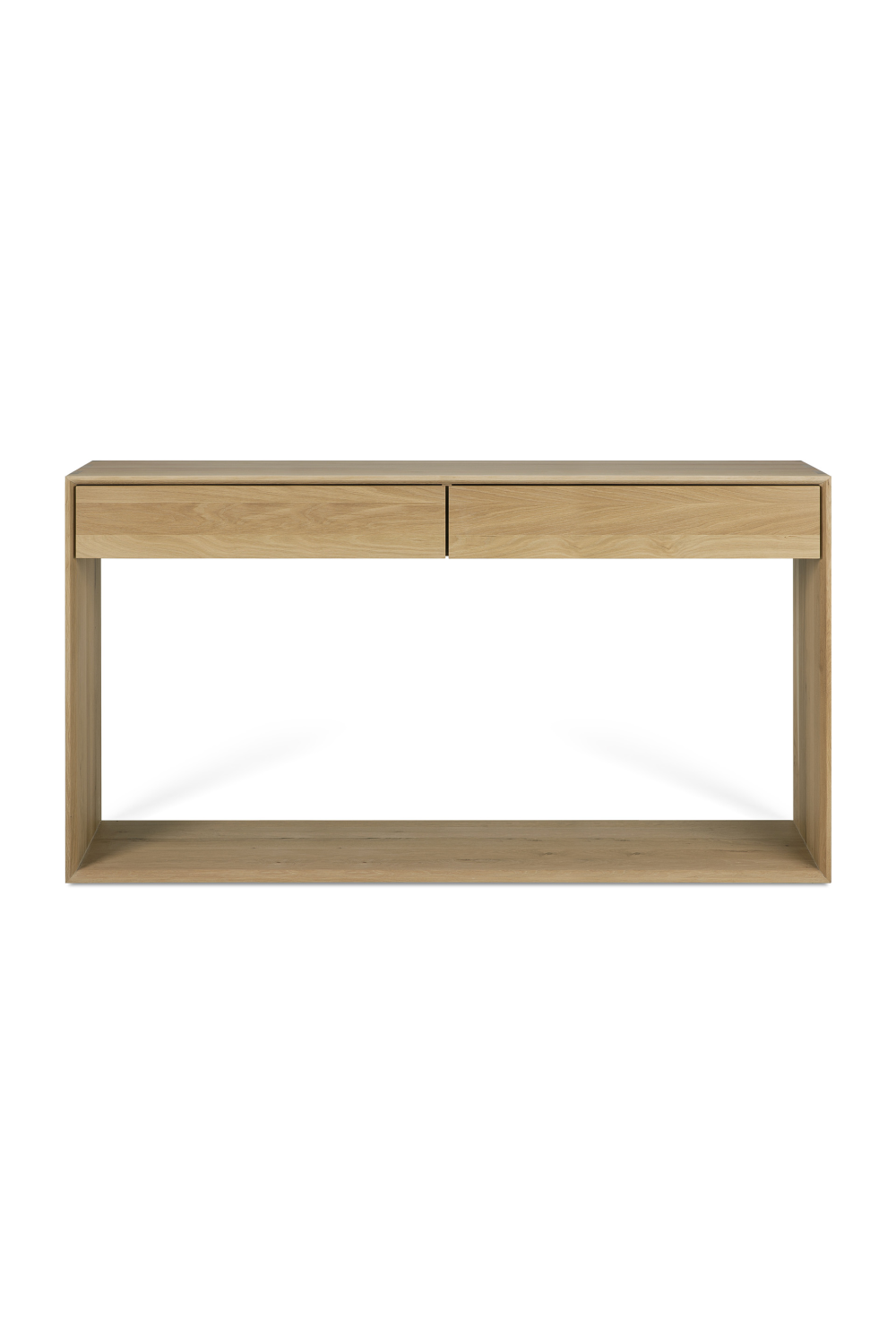   Oak 2-Drawer Console Table | Oroa.com