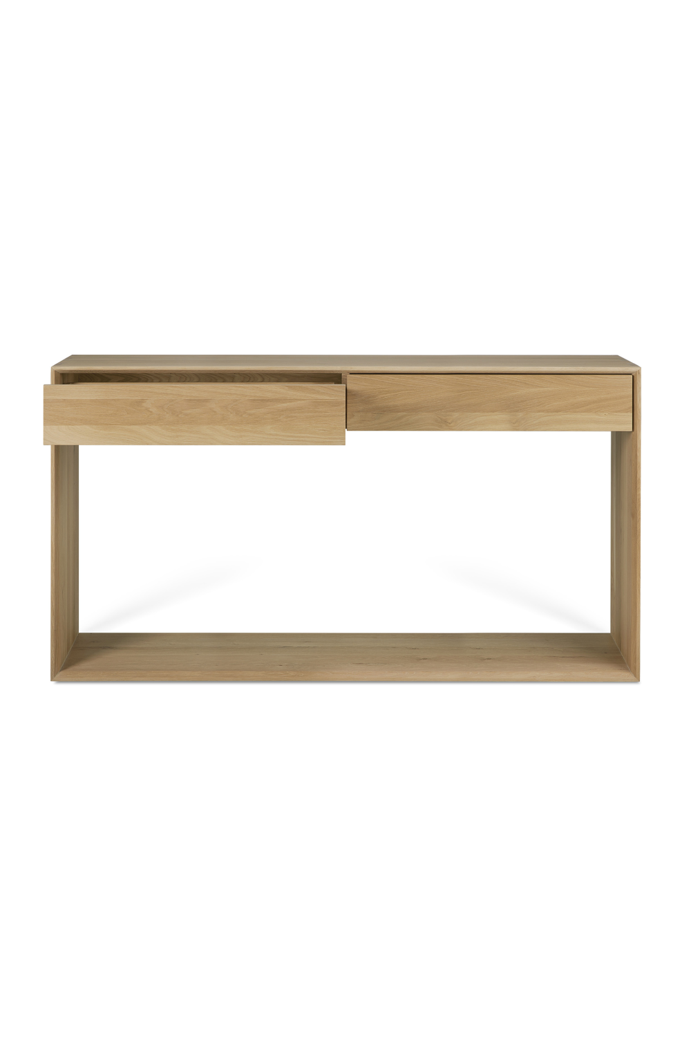   Oak 2-Drawer Console Table | Oroa.com