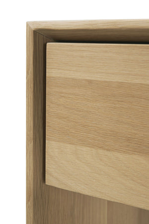   Oak 2-Drawer Console Table | Oroa.com