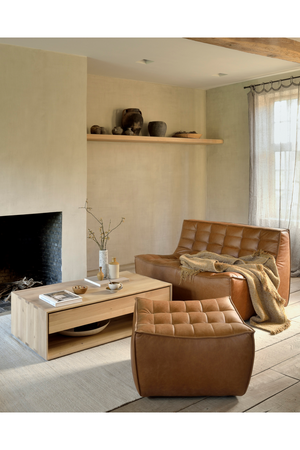   Oak 1-Drawer Coffee Table | Oroa.com
