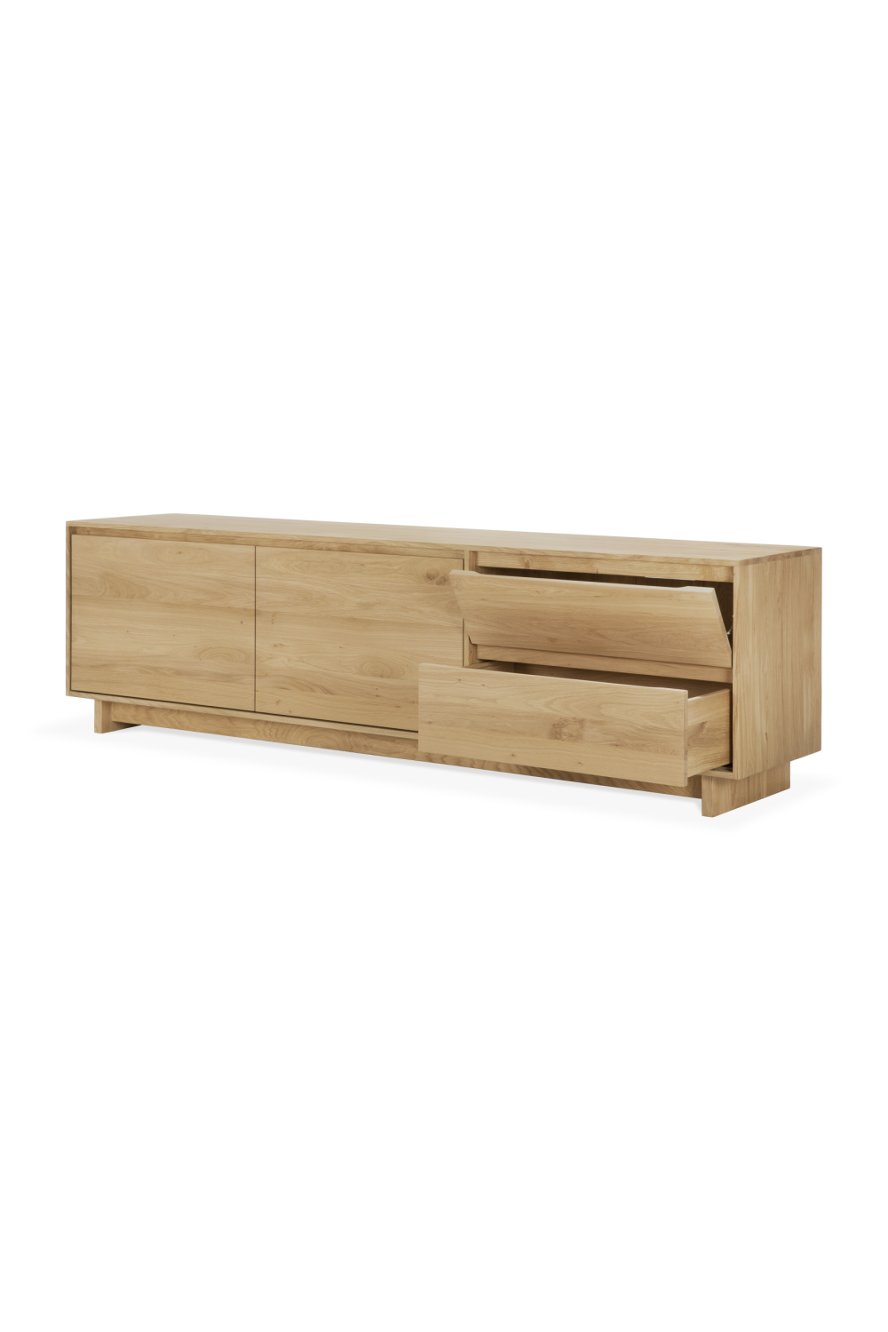   Oiled Oak TV Cabinet | Oroa.com
