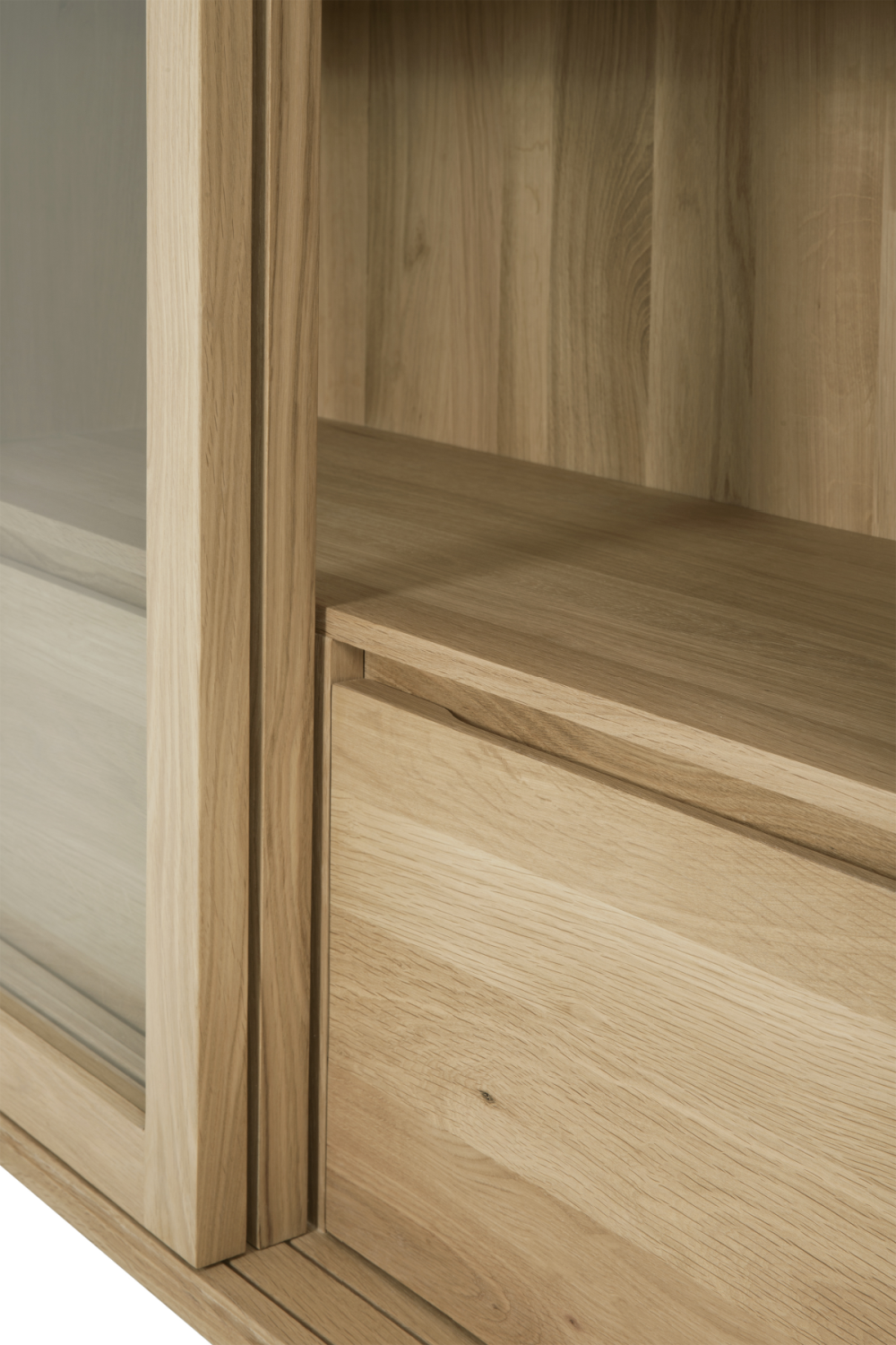   Oak Sliding Door Cabinet | Oroa.com