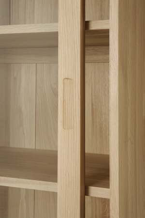   Oak Sliding Door Cabinet | Oroa.com