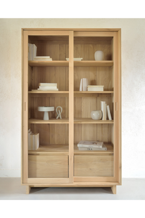   Oak Sliding Door Cabinet | Oroa.com