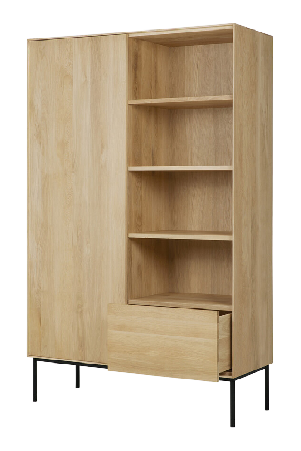   1-Door Oak Wood Cabinet | Oroa.com