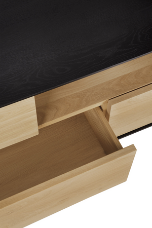   Varnished Oak Media Unit | Oroa.com