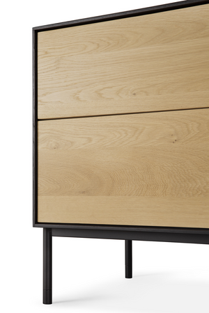   Varnished Oak Media Unit | Oroa.com