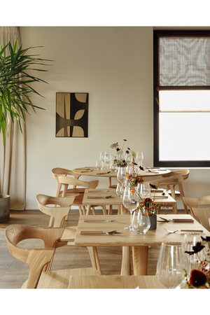   Cushioned Scandinavian Dining Chair | Oroa.com