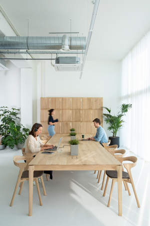   Cushioned Scandinavian Dining Chair | Oroa.com