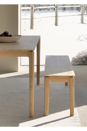   Oiled Oak Bench | Oroa.com