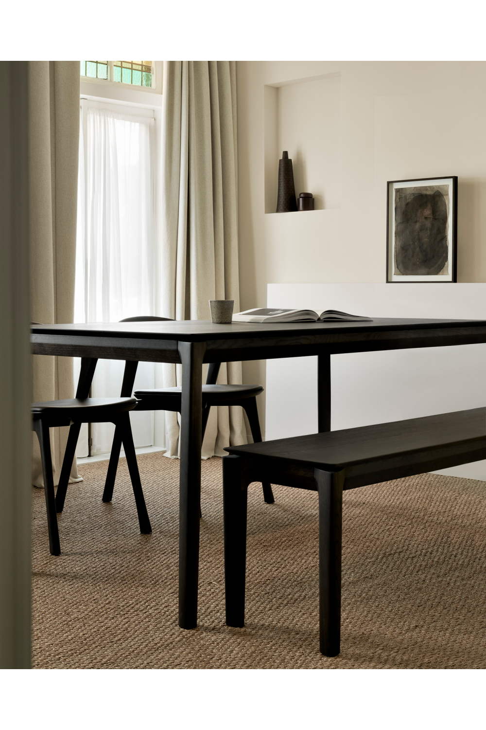   Brown Oak Bench | Oroa.com