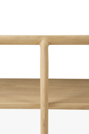   Solid Oak Oval Coffee Table | Oroa.com