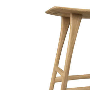   Modern Oak Counter Stool | Oroa.com
