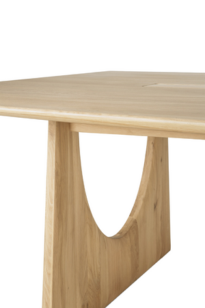   Natural Oak Meeting Table | Oroa.com