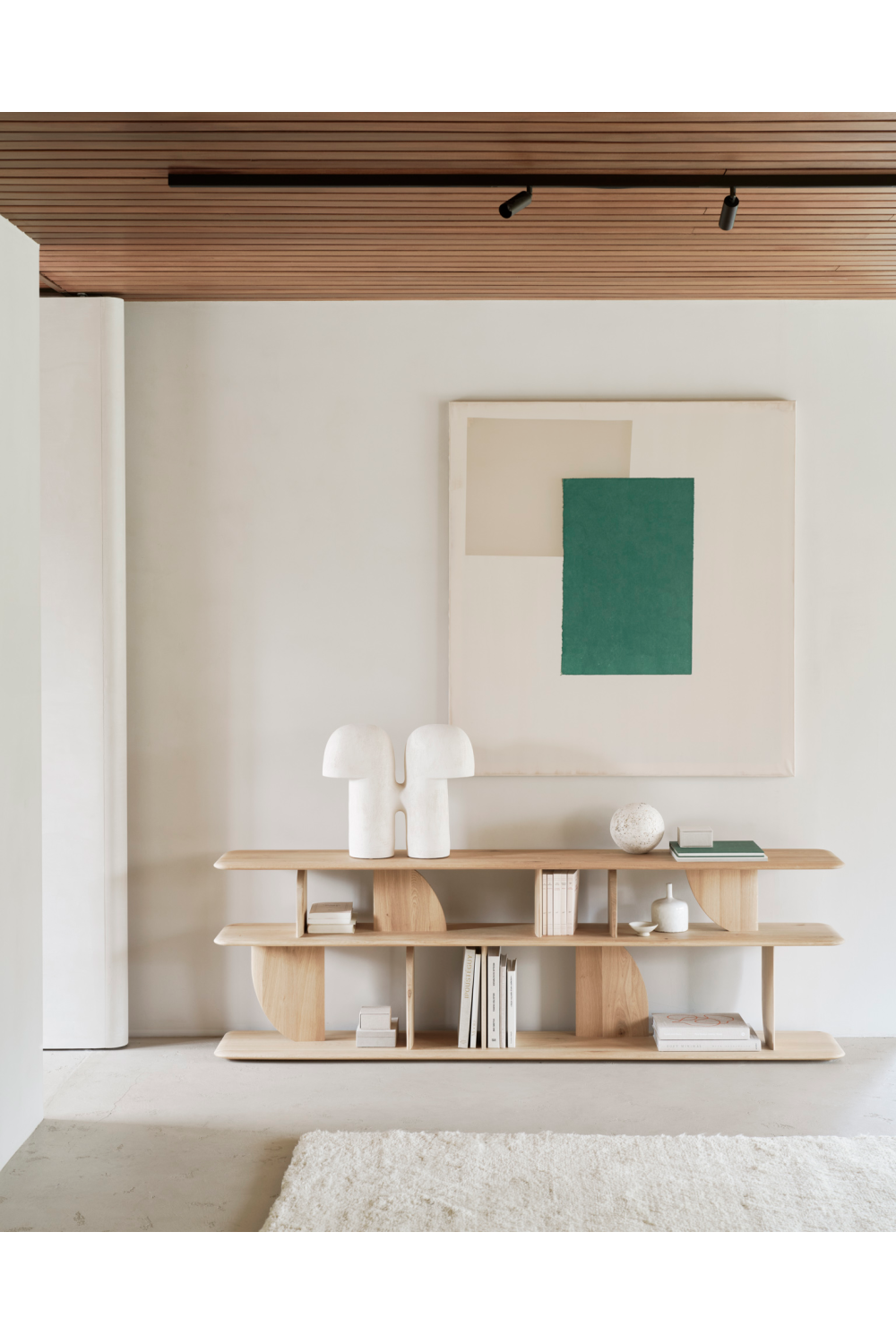   Oak Sofa Console | Oroa.com