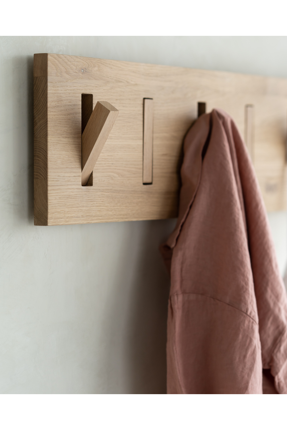   Solid Oak Wall Hanger | Oroa.com