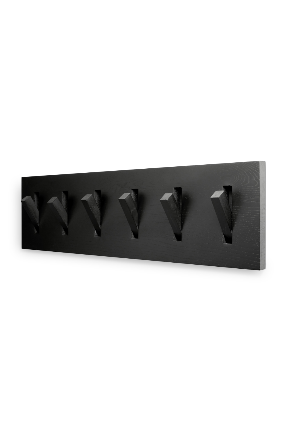   Black Solid Oak Wall Hanger | Oroa.com