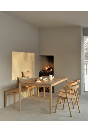   Varnished Oak Dining Table | Oroa.com