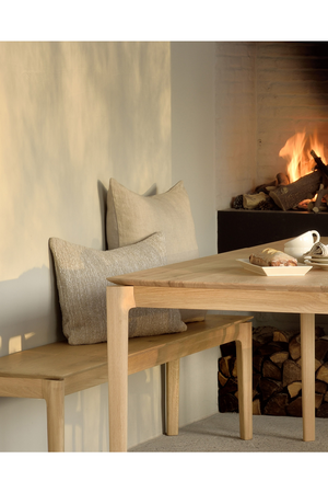   Varnished Oak Dining Table | Oroa.com