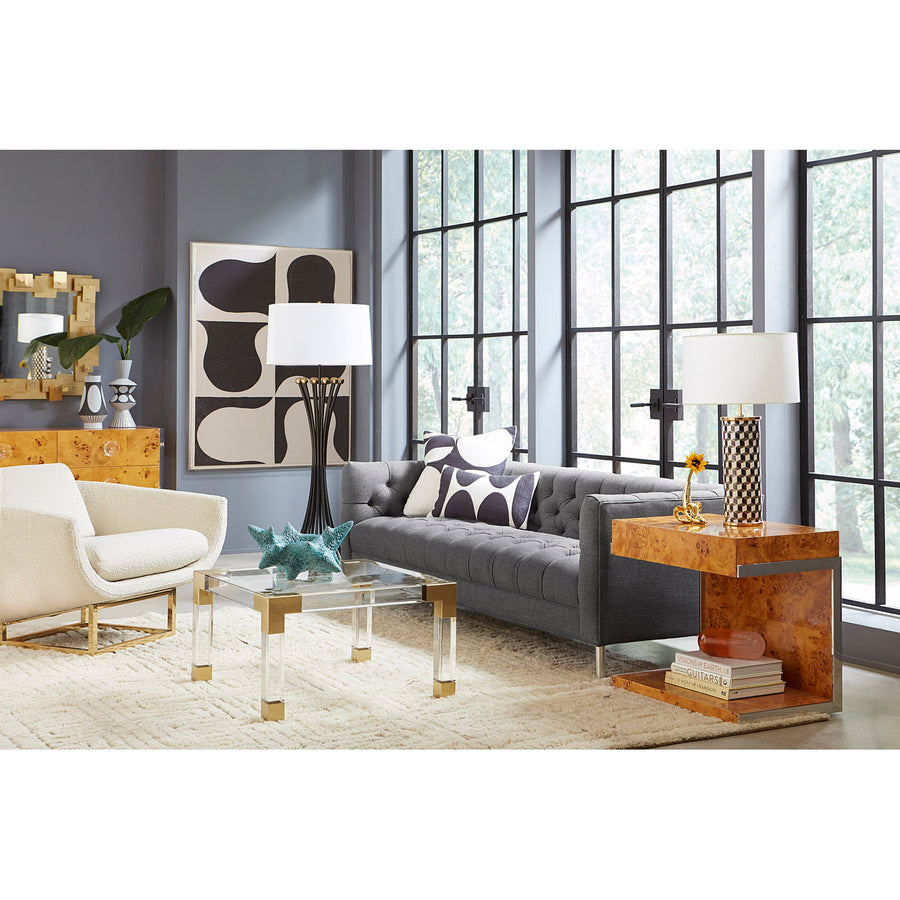   Mappa Wood Cantilevered Side Table | Oroa.com