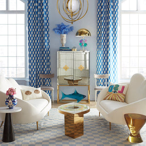   Orange Acrylic Accent Table | Oroa.com