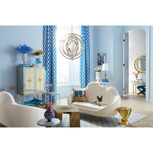   Orange Acrylic Accent Table | Oroa.com