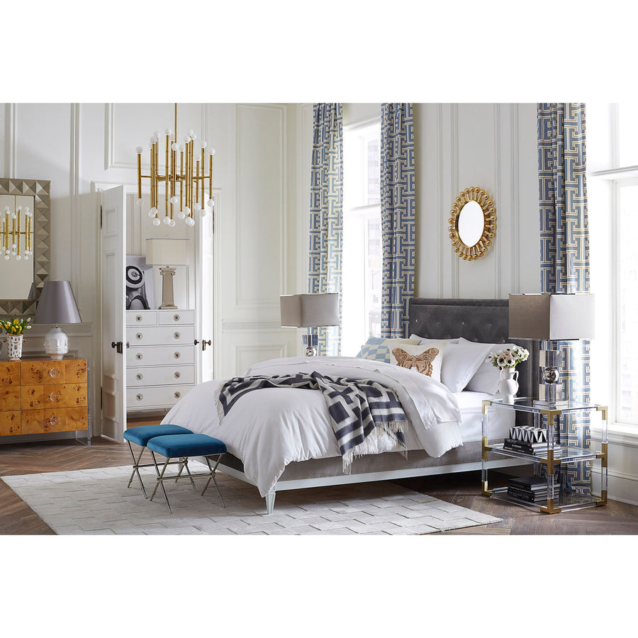   Bamboo Detail Brass Chandelier | Oroa.com